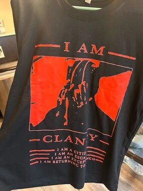Twenty One Pilots I AM Clany Graphic Tee - Black with Red Print